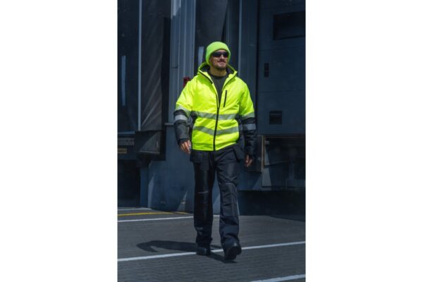 MILA chaqueta de seguridad reflectante forrada amarilla 3XL (58) - Imagen 3