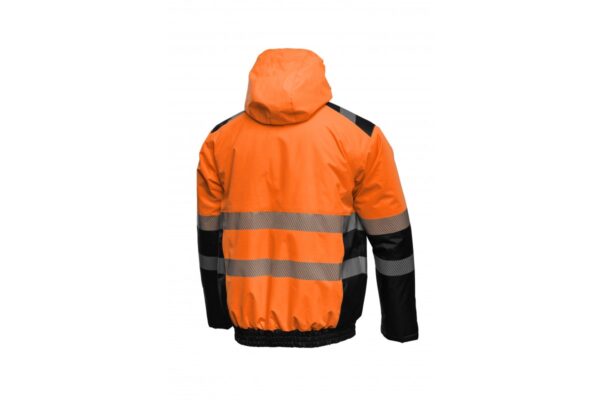 MILA chaqueta de seguridad reflectante forrada naranja M (50) - Imagen 5