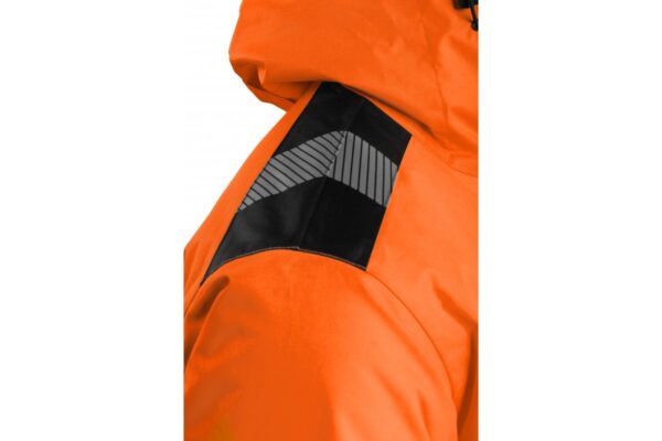 MILA chaqueta de seguridad reflectante forrada naranja M (50) - Imagen 2