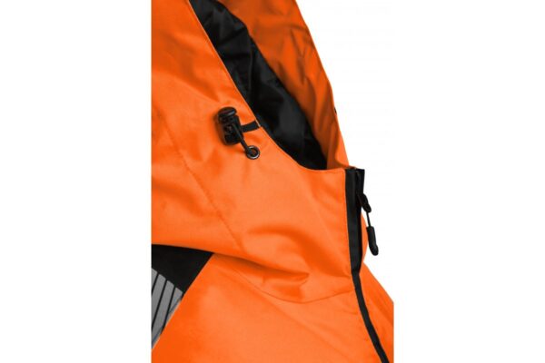 MILA chaqueta de seguridad reflectante forrada naranja M (50) - Imagen 3
