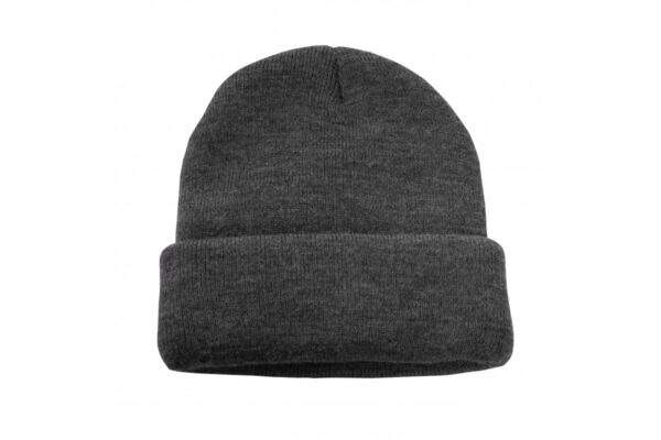 EGON gorro doble de invierno gris oscuro melange uni - Imagen 2