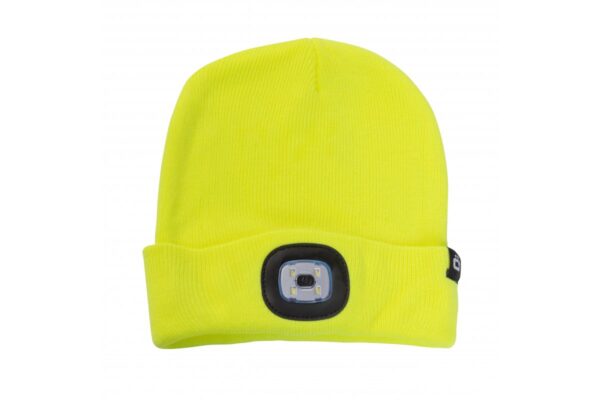 OTTO Gorro de invierno con led amarillo claro uni - Imagen 4