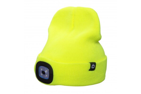 OTTO Gorro de invierno con led amarillo claro uni