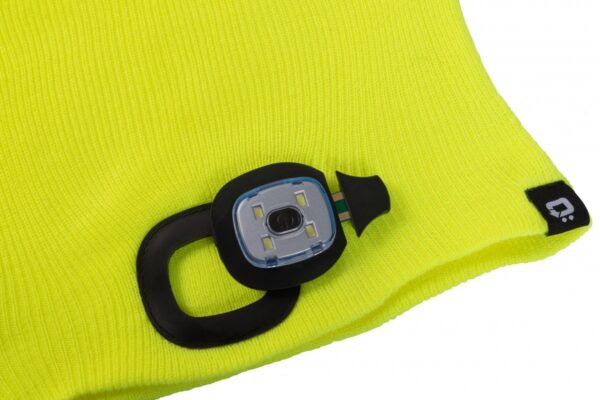 OTTO Gorro de invierno con led amarillo claro uni - Imagen 2