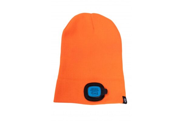 OTTO Gorro de invierno con LED naranja claro uni - Imagen 3
