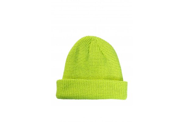 NEON Gorro de invierno con rosca reflectante amarillo uni - Imagen 5