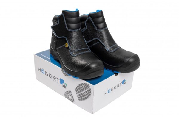 Botas de seguridad para soldadores STAD S3L FO SR negro 46 - Imagen 3