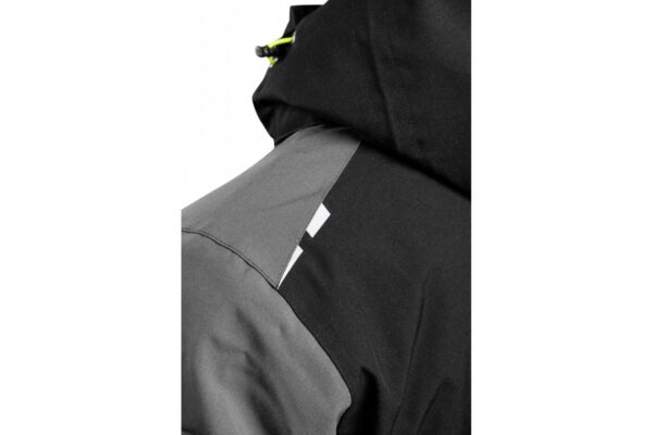 AMOS chaqueta forrada con capucha negra L (52) - Imagen 10
