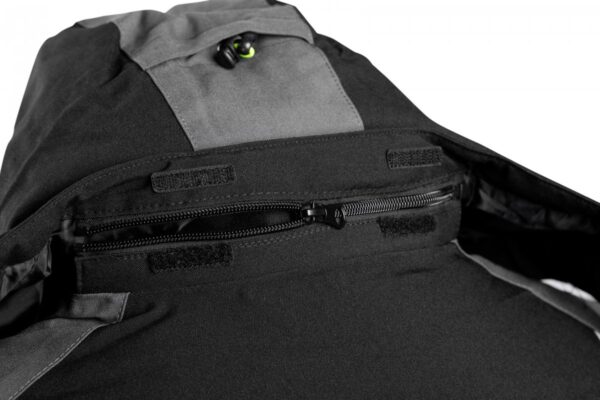 AMOS chaqueta forrada con capucha negra L (52) - Imagen 11