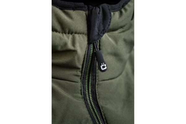 PAUL chaqueta forrada con capucha olive 2XL (56) - Imagen 9