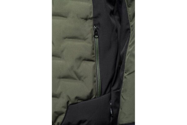 PAUL chaqueta forrada con capucha olive 2XL (56) - Imagen 11