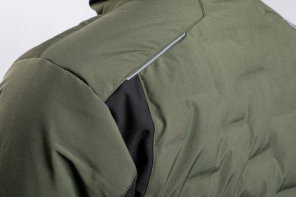 PAUL chaqueta forrada con capucha olive 2XL (56) - Imagen 12