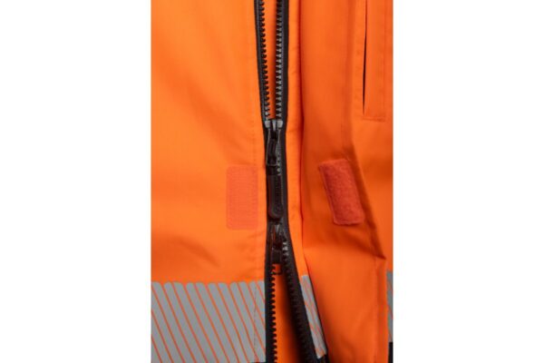 ADEL chaqueta de seguridad reflectante forrada naranja M (50) - Imagen 6