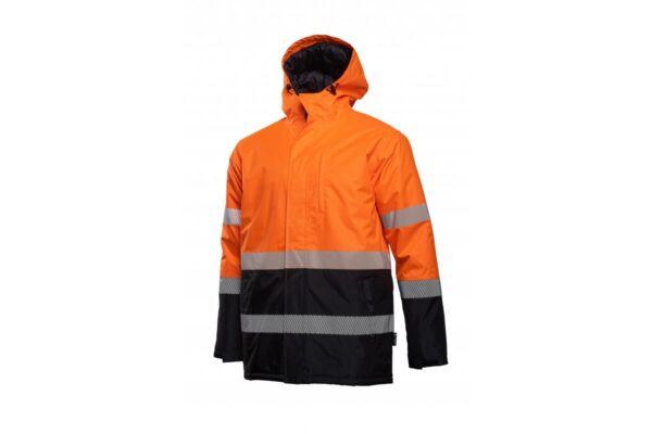 ADEL chaqueta de seguridad reflectante forrada naranja M (50)